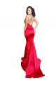 Best Stretch Satin Low Back Long Sweetheart Mermaid Formal Evening Dress